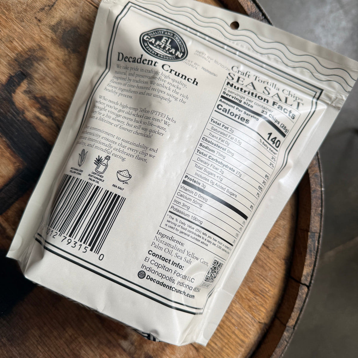 Craft Tortilla Chips by El Capitan Foods – Smoking Goose