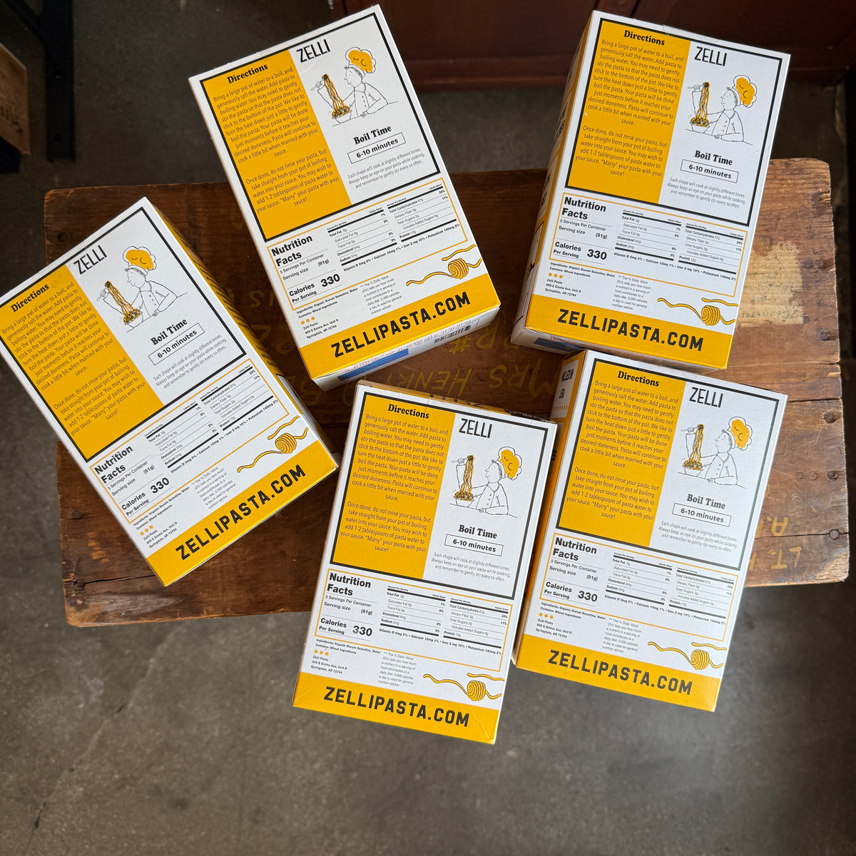 Zelli Small Batch Pasta – Smoking Goose
