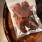 Bourbon Candied Jowl Bacon Jerky