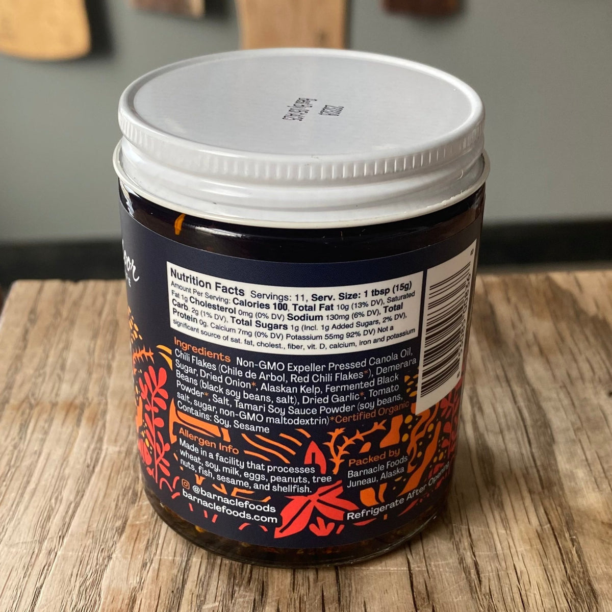 Barnacle Kelp Chili Crisp Smoking Goose