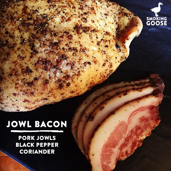 Whole Jowl Bacon Smoking Goose