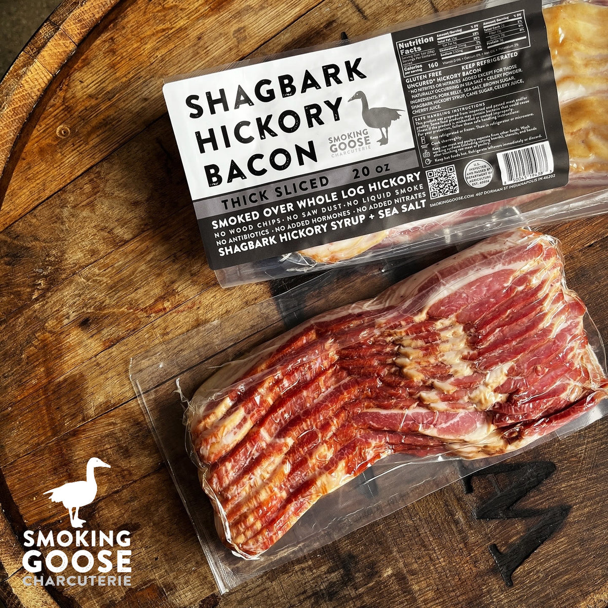 Shagbark Hickory Bacon – Smoking Goose