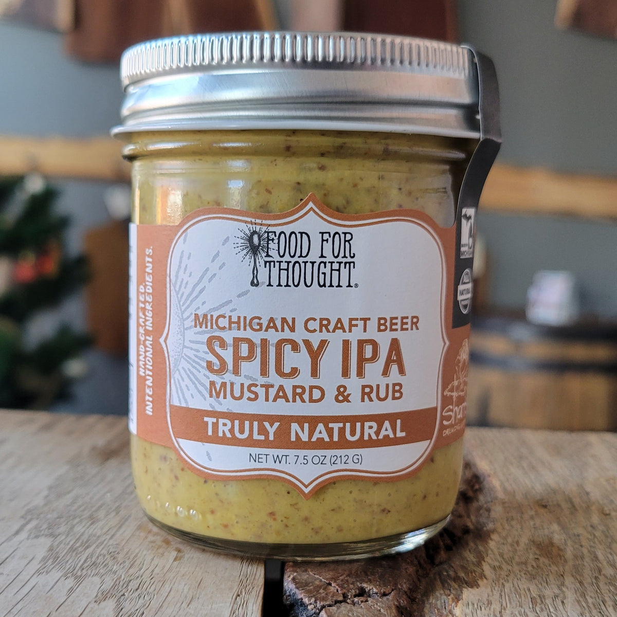 Truly Natural Spicy IPA Mustard Smoking Goose