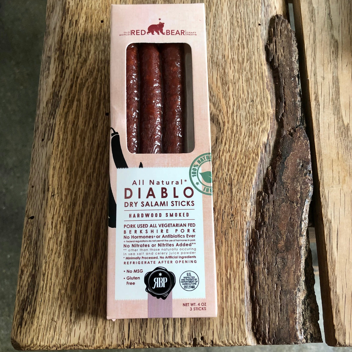 Diablo Dry Salami Sticks – Smoking Goose