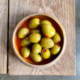 'Nduja Stuffed Bloody Mary Brined Gordal Olives