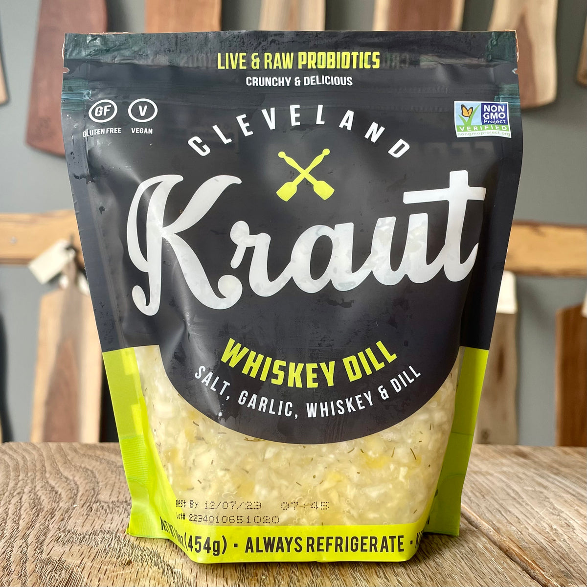 Cleveland's Whiskey Dill Sauerkraut Smoking Goose