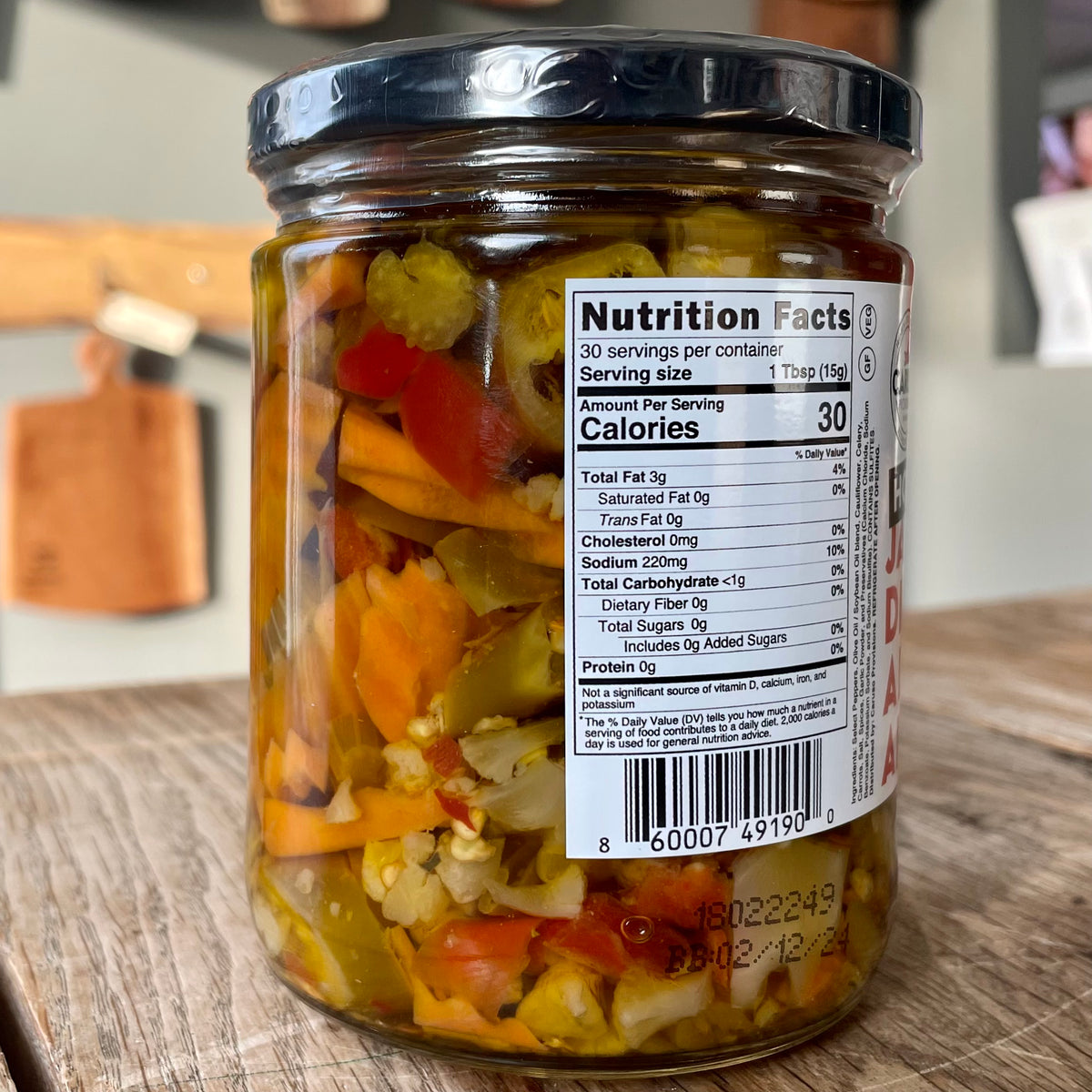 Caruso s Hot Giardiniera Smoking Goose