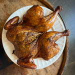 Whole Smoked Chicken w/ Preserved Lemon + Hot Zaatar Spice
