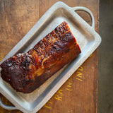 Smoked Baby Back Ribs with Cranberry-Gin Glaze
