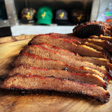 Smoked Beef Brisket with Guajillo-Pear Glaze