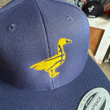 Flat Bill Hat: Pacers Gold Goose