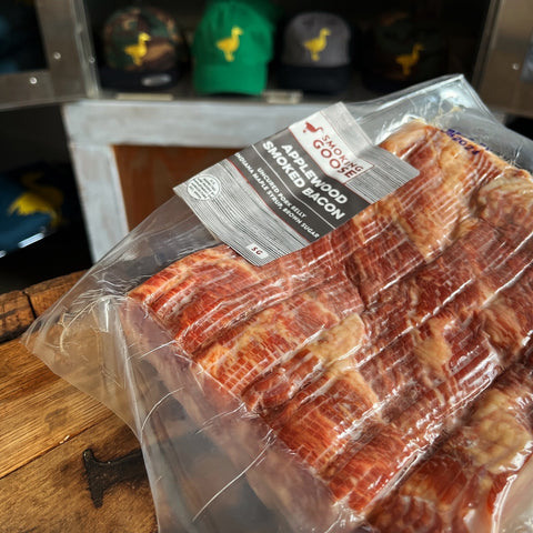 Thick-cut Applewood Smoked Bacon: 2.5lb package of slices