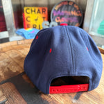 Flat Bill Hat: Fever Red Goose