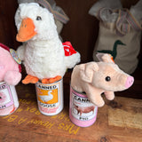 Novelty Canned Plushies