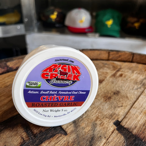 Roasted Garlic Chevre by Risin' Creek Creamery