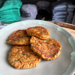 Smoked Salmon + Octopus Cakes