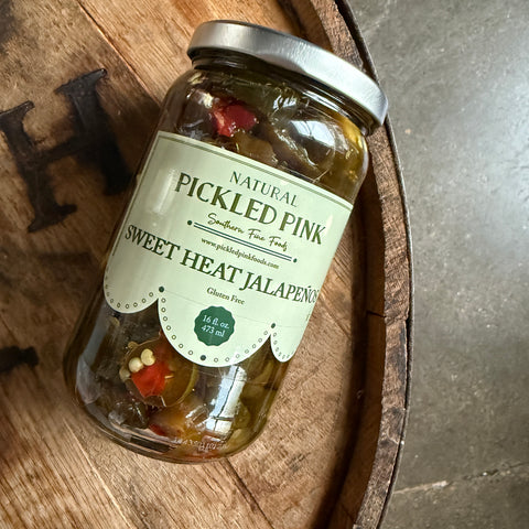 Sweet Heat Jalapenos by Pickled Pink