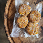 Curried Salmon Fishcakes w/Potato Chip Crust