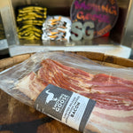Applewood Bacon with Coriander + Black Pepper