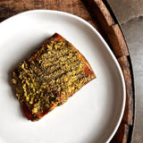 Smoked Fjord Trout with Ramp-Pecan Pesto