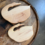 “Sleeping Goose” Hickory Serving Board