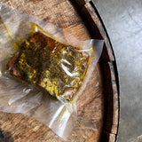 Smoked Fjord Trout with Ramp-Pecan Pesto