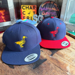 Flat Bill Hat: Fever Red Goose
