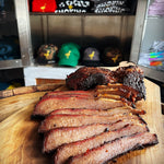 Smoked Beef Brisket with Guajillo-Pear Glaze
