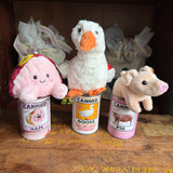 Novelty Canned Plushies