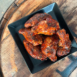 Smoked Chicken Wings with Honey 'Nduja Glaze