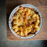 Triple Cream Mac-n-Cheese with Habanero + Bacon Bits