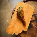 Jumbo Smoked Turkey Leg with Sundried Tomato Pesto