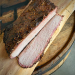 Smoked Brisket with Wild Mushroom Spice Rub