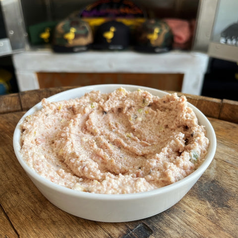 Spuma di Mortadella with Smoked Pistachios