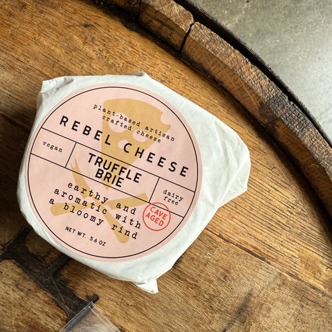 Plant-Based Truffle "Brie" by Rebel Cheese