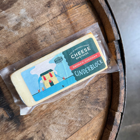 Cinderblock Smoked Cheddar by Cheese Brothers