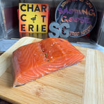 Spruce Tip and Ginger Cured Salmon