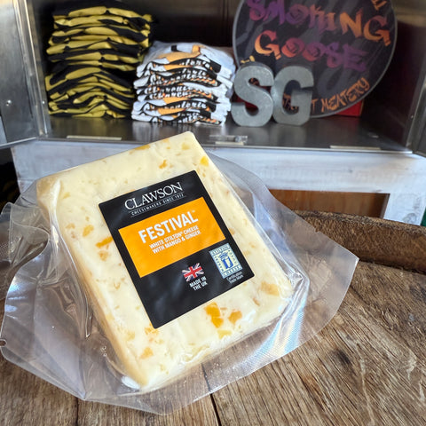 Festival White Stilton with Mango + Ginger