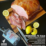 Freedom 75 Ham Steaks with Turmeric & Pink Peppercorn Spice Rub