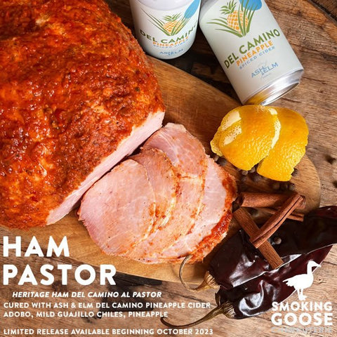 Limited Release: Pineapple Cider "Ham Pastor" with Orange, Mild Guajillo Chiles, Cinnamon