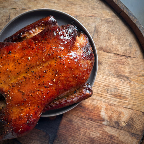 Smoked + Glazed Muscovy Duck