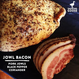Jowl Bacon: Sliced 2.5lb package