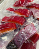 Navy Gin & Blood Orange Cured Salmon Lox