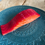 Navy Gin & Blood Orange Cured Salmon Lox
