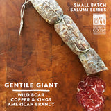 Gentile Giant Wild Boar & Brandy Salame - Sliced Package