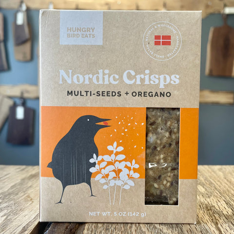 Multi-Seeds & Oregano Nordic Crisps: Gluten Free