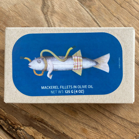 Tinned Mackerel FIllets in Olive Oil