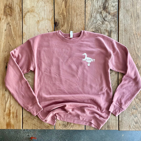 Dusty rose top sweatshirt