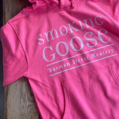 *Closeout* Smoking Goose Pink Hoodie