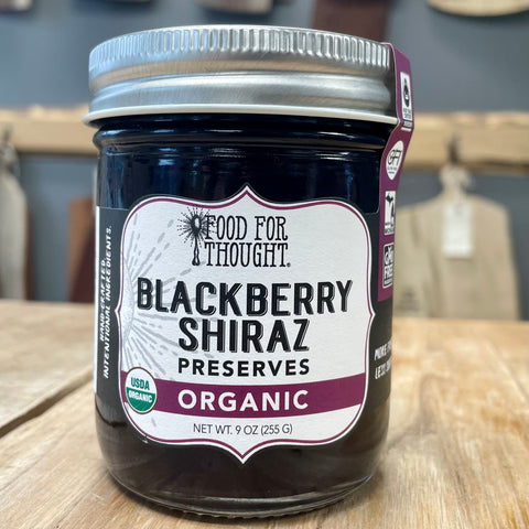 Organic Blackberry Shiraz Preserve